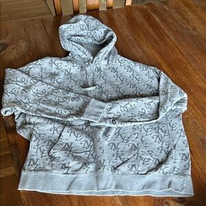 Nike Gray Logo Hoodie